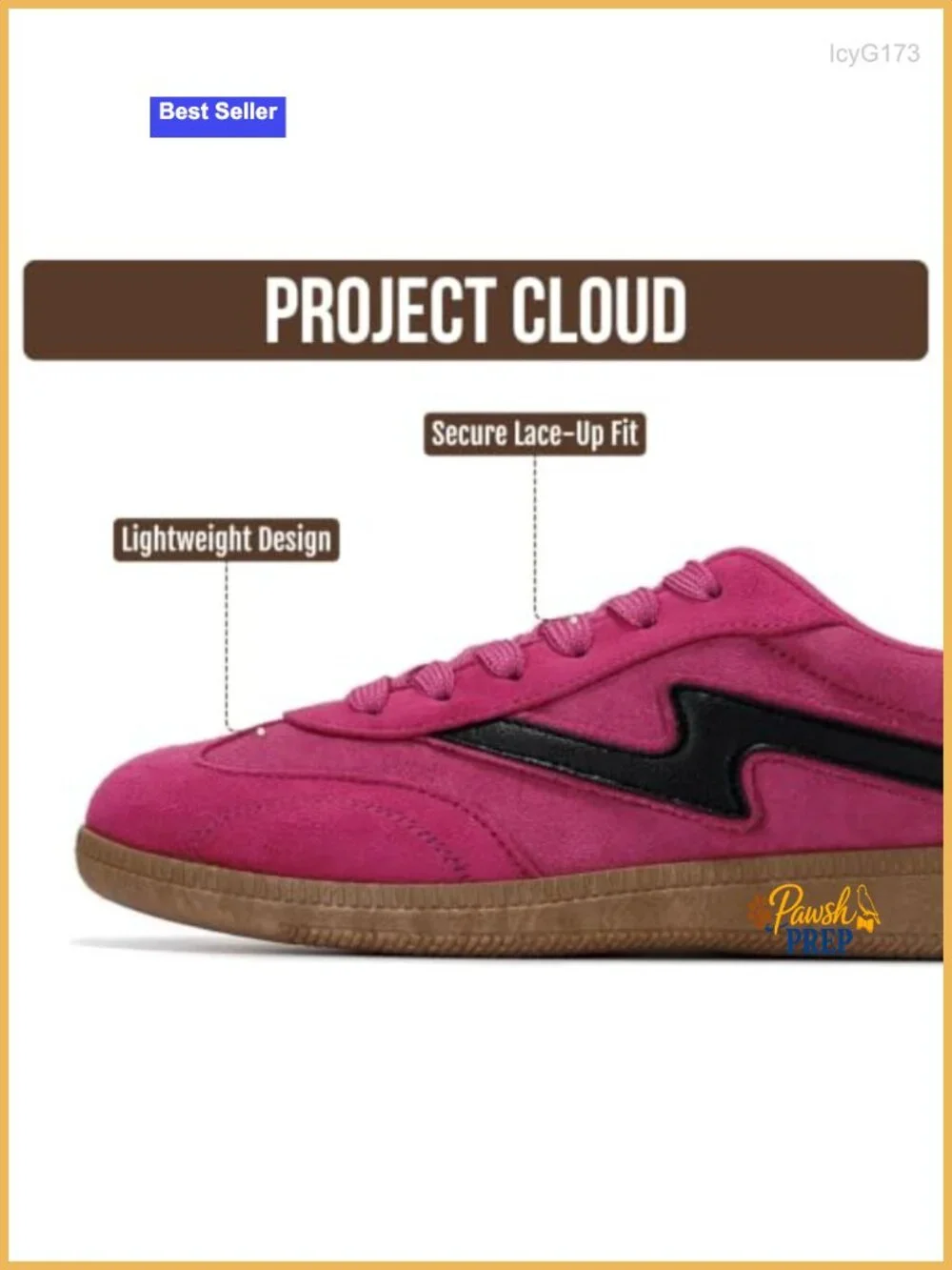 Non-Slip Fashion Sneakers with Memory Foam Insole - Breathable Lace-Up Shoes